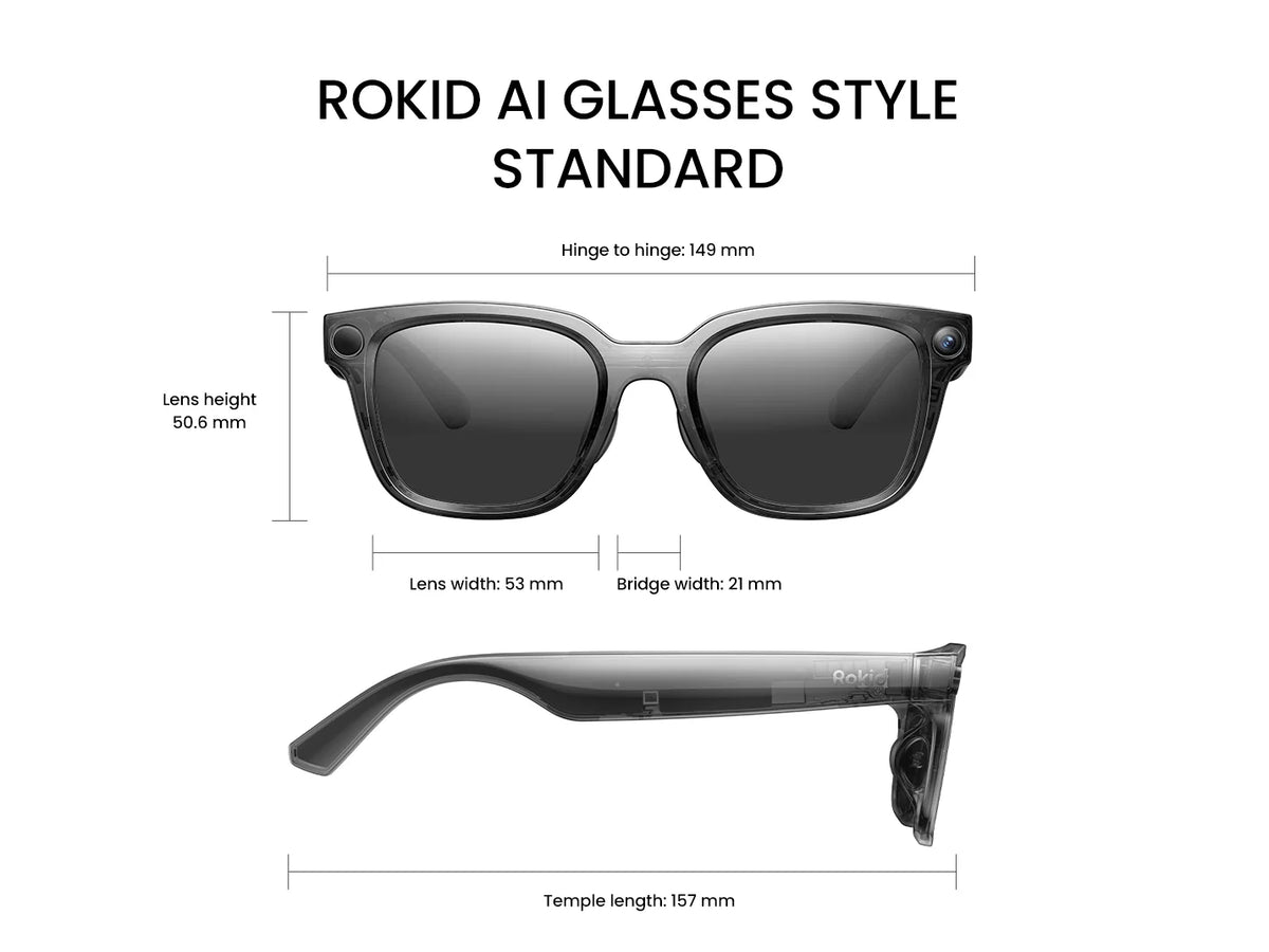 Rokid Ai Glasses Style (Non-Display)