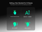 Rokid Glasses AI interaction features and touch controls